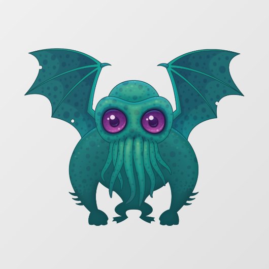 Cthulhu Raamsticker (Vel)