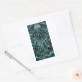 Cthulhu Rijzende Sticker (Envelop)