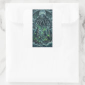 Cthulhu Rijzende Sticker (Tas)
