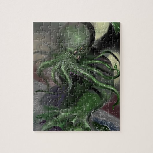 Cthulhu Rising H.P Lovecraft inspireerde horror rp Legpuzzel (Verticaal)