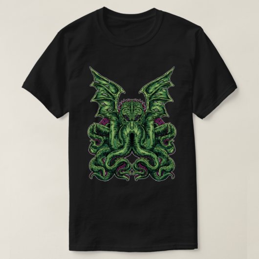 Cthulhu Rising T-shirt (Design voorkant)