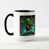 Cthulhu Rock 'n Roll Combo Mok, 15 oz Mok (Links)