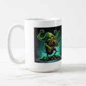 Cthulhu Rock'n Roll Classic Mok, 15 oz Koffiemok (Links)