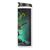 Cthulhu Rock'n Roll Thermal Tumbler Thermosbeker (Geroteerd rechts)