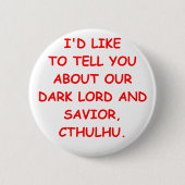 cthulhu ronde button 5,7 cm (Voorkant)