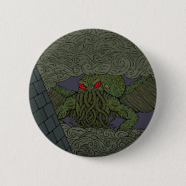 Cthulhu Ronde Button 5,7 Cm