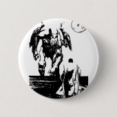 Cthulhu Ronde Button 5,7 Cm (Voorkant)
