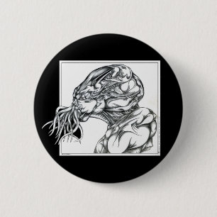 Cthulhu Ronde Button 5,7 Cm
