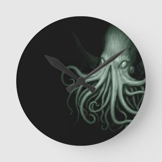 cthulhu ronde klok (Voorkant)