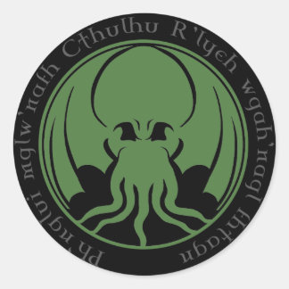 Cthulhu Ronde Sticker