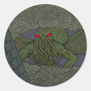 Cthulhu Ronde Sticker