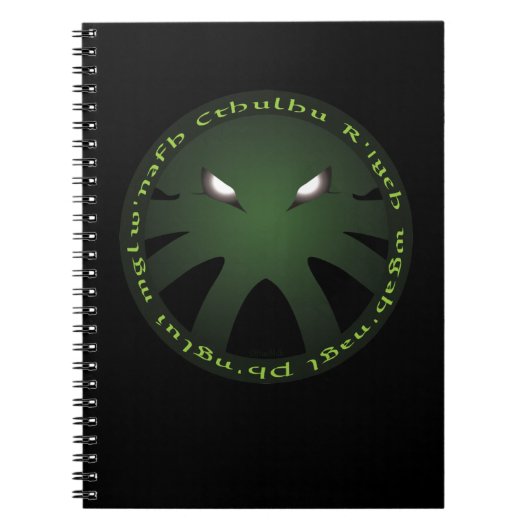 Cthulhu Roundel Notitieboek (Voorkant)