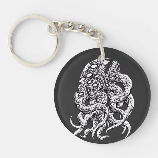 Cthulhu Shoggoth Art Sleutelhanger (Voorkant)