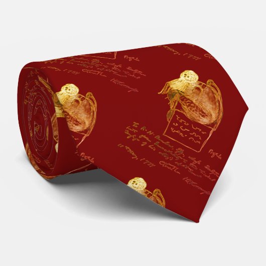 Cthulhu sketch by Lovecraft Stropdas (Opgerold)