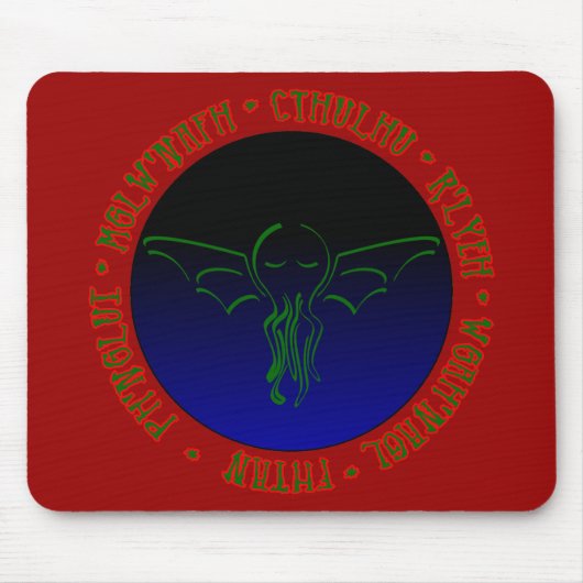 Cthulhu Sleeps - Mousepad Muismat (Voorkant)