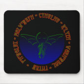 Cthulhu Sleeps - Mousepad Muismat (Voorkant)
