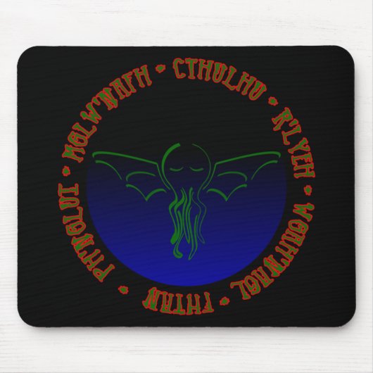 Cthulhu Sleeps - Mousepad Muismat (Voorkant)