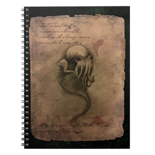 Cthulhu Spawn Notitieboek (Voorkant)