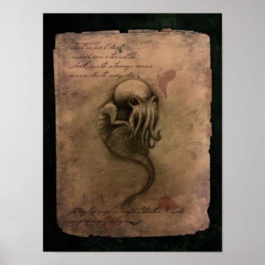 Cthulhu Spawn Poster (Voorkant)
