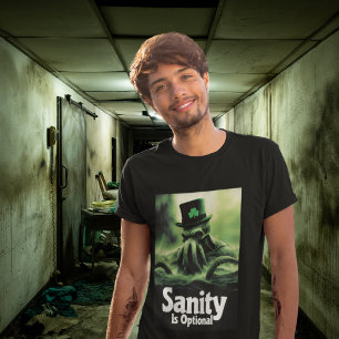 Cthulhu St. Patrick's Dag Eldritch Iers T-shirt