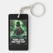 Cthulhu St. Patrick's Dag, je geluk is op Sleutelhanger (achterkant)