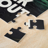 Cthulhu St. Patrick's Dag Je Geluk Is Voorbij Legpuzzel (Zijkant)