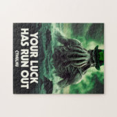 Cthulhu St. Patrick's Dag Je Geluk Is Voorbij Legpuzzel (Horizontaal)