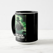 Cthulhu St. Patrick's Dag Je Geluk Is Voorbij Mok (Voorkant links)