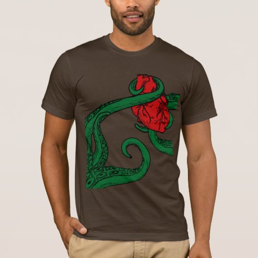 Cthulhu Stole My Heart T Shirt (Voorkant)