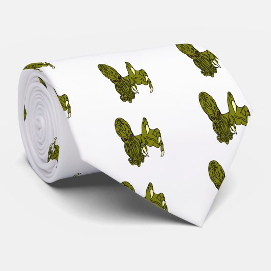 Cthulhu Stropdas (Opgerold)