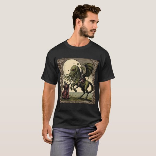 cthulhu t-shirt (Voorkant volledig)
