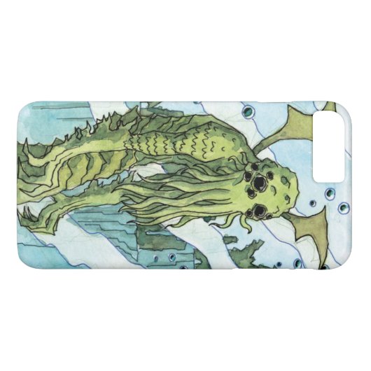 Cthulhu - Telefonische kwestie Case-Mate iPhone Case (Achterkant (Horizontaal))