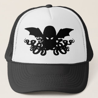 Cthulhu Trucker Hat - Zwart Trucker Pet