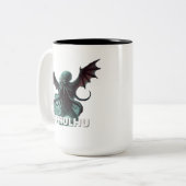 Cthulhu Tweekleurige Koffiemok (Voorkant links)