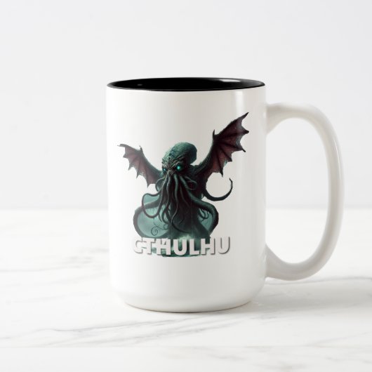 Cthulhu Tweekleurige Koffiemok (Rechts)