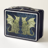Cthulhu Twins Tin Metal Lunch Box (Voorkant)