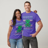 Cthulhu Ugly Christmas Sweater Grappig Kerstfeest T-shirt (Unisex)