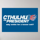 Cthulhu voor Poster van Presidenten (Voorkant)