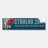 Cthulhu voor President-2012 Bumpersticker (Voorkant)