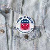 Cthulhu voor President Ronde Button 7,6 Cm (In situ)