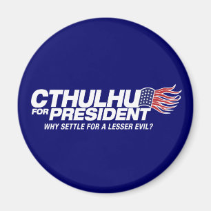 cthulhu voor president - waarom een minder groot e magneet
