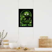 Cthulhu wil je Poster (Keuken)