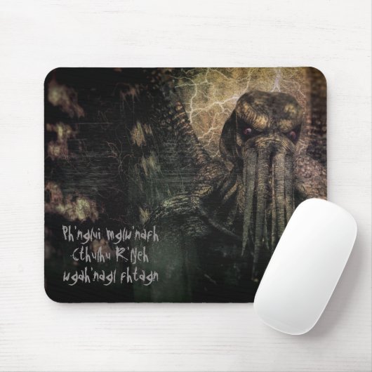 Cthulhu Worshippers' Chant Custom Muismat (Met muis)