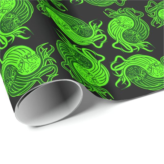 Cthulhu Yin-Yang Cadeaupapier (Rol Hoek)