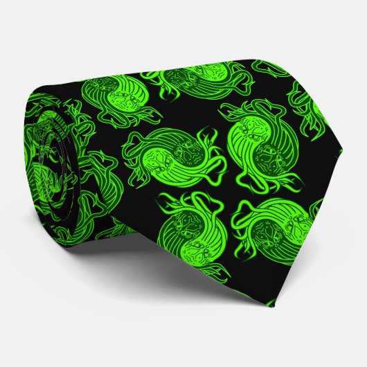 Cthulhu Yin-Yang Stropdas (Opgerold)