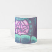 Cthulhu's R'yleh Sigil-Mok door FutilityOfBeing Matglas Koffiemok (Voorkant links)