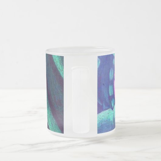 Cthulhu's R'yleh Sigil-Mok door FutilityOfBeing Matglas Koffiemok (Handvat)