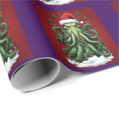 Cthulhu's Yuletide Reign: Een angstaanjagende Kers Cadeaupapier (Rol Hoek)