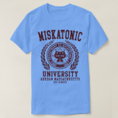 CTHULU EN LOVECRAFT MISKATONIC UNIVERSITY T-SHIRT (Design voorkant)