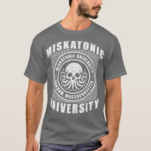 Cthulu en Lovecraft Miskatonic University T-shirt